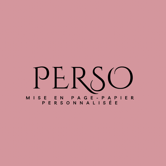 Mise en page (personnalisée) — Papier