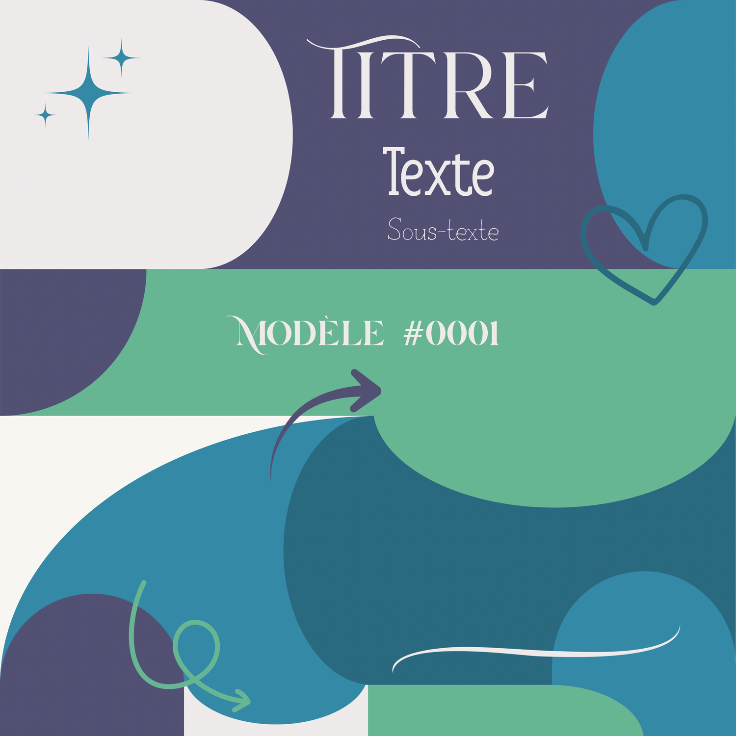 Identité visuelle pré-fabriquée pour auteur·ices indépendant·es : un kit complet et prêt à l’emploi incluant des templates professionnels, une palette de couleurs cohérente et des typographies soigneusement sélectionnées pour renforcer votre image de marque.